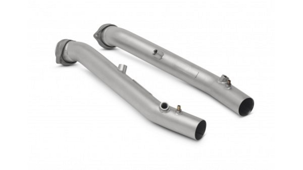 Photo of Tubi Style High Flow Catalyst Bypass Pipes for the Ferrari 360/360 Challenge Stradale - Image 1